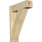 Ekena Millwork Traditional Block Rough Sawn Outlooker, Douglas Fir, 8"W x 26"D x 34"H OUT08X26X34TRA05RDF - alternate 1